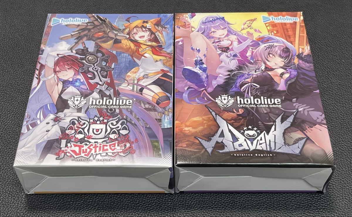 トレカ新弾情報// #ホロライブOCG スタートデッキ 推し 『#Justice