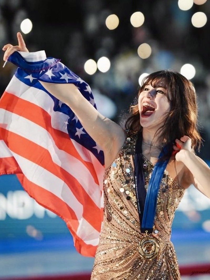 What a great day for American women on the ice today