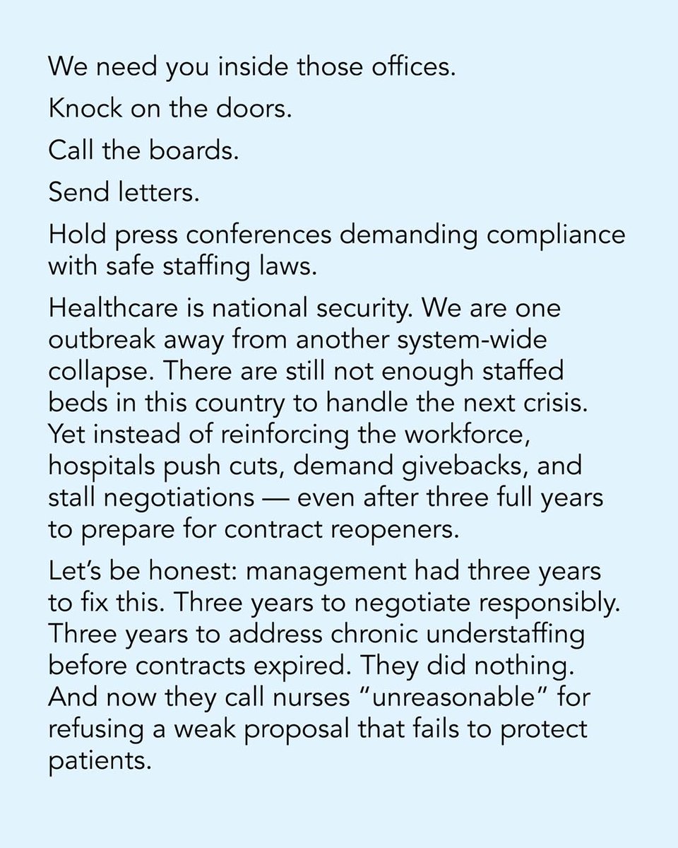 hwbup_nyc's tweet photo. We received this statement yesterday from a former 1199 organizer who supports our call to beef up the Presby picket lines. We’re pleased to post this and encourage you to read it all. #1199seiu #nysna #nypnurses #unionpower https://t.co/EvHPEs3M11