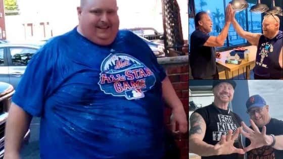 From 530 lbs To Now Under 280! Frank The Tank's Weight Loss Journey Continues To Inspire &amp; He's Getting Shout Outs From Arnold Schwarzenegger While Doing Yoga With Diamond Dallas Page s.barstool.link/c/article-3563…