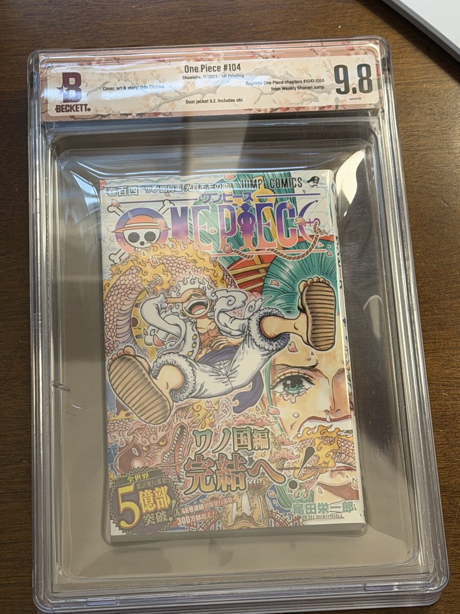Highly recommend that you check eBay each day for graded One Piece