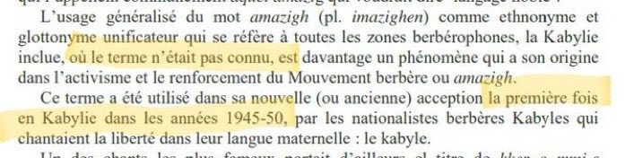 Chleuhist's tweet photo. @Achik2025 @KabylianWolf they literally never heard of the word Amazigh until mid 20th century when the french decided to give them an identity and illegitimately assign them as Amazigh. https://t.co/lNbjrw29y9