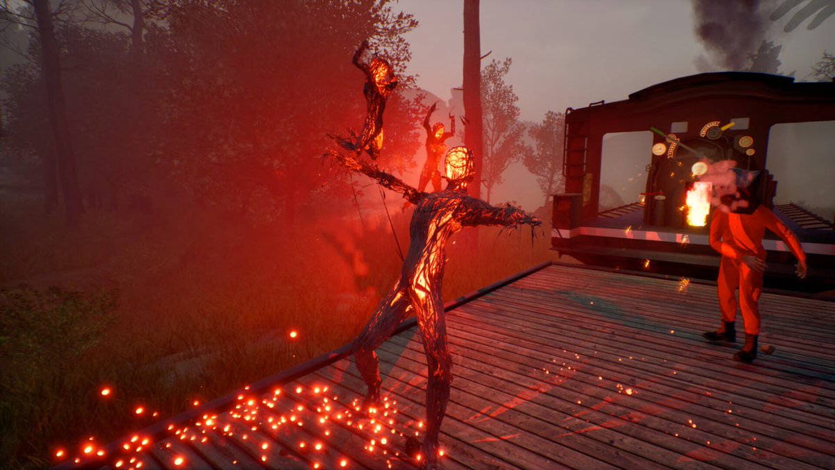 aniwispcom's tweet photo. 🚂#ForestEscapeLastTrain — a free #openbetatest of the #coop #horror game is now available on #Steam
Up to 4 players. Prison break → foggy forest → survive by keeping a train moving.
https://t.co/1FI6z2l5CE
#PCGaming #Games #GameDev #GamingNews #obt https://t.co/dxcWKZAAbn