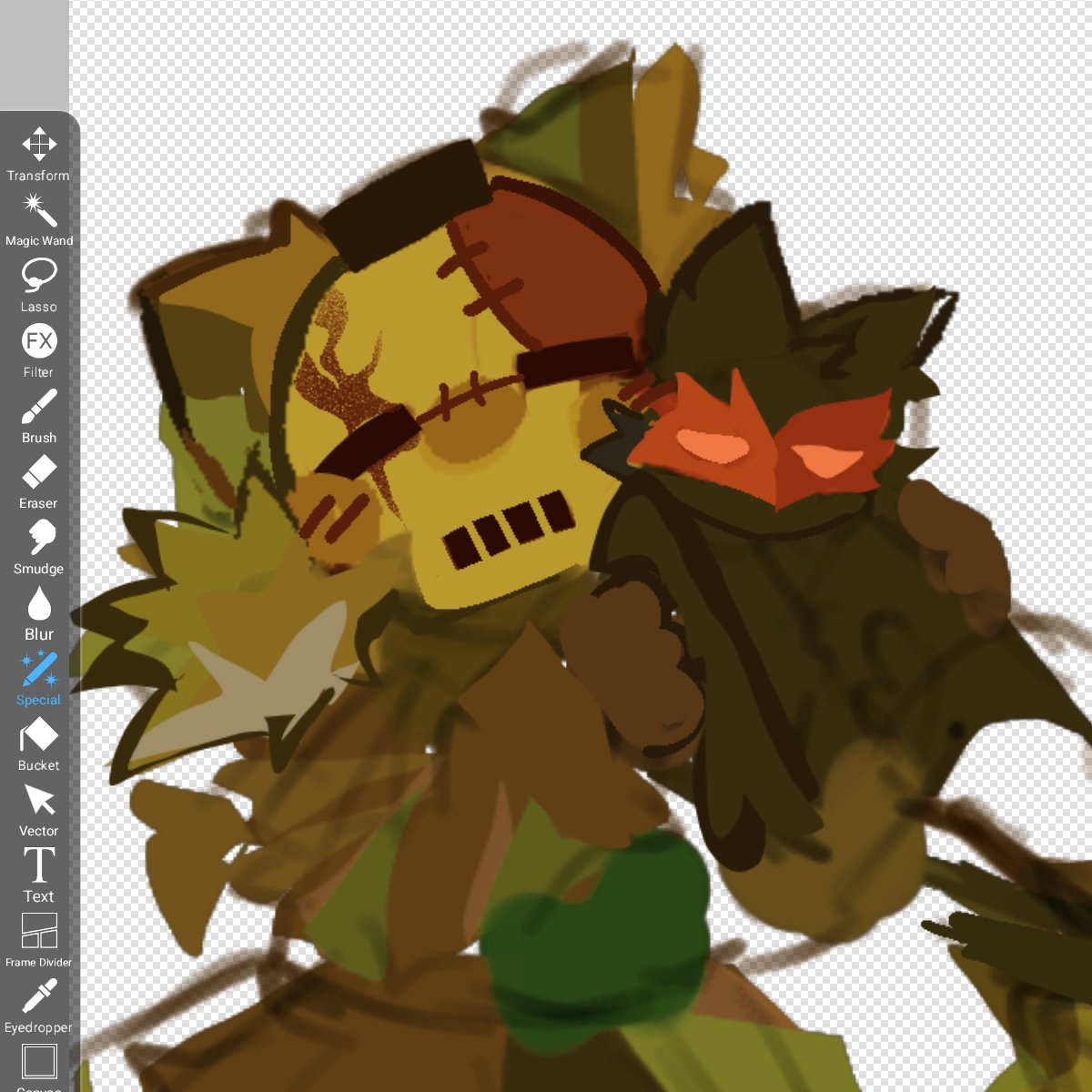 She and her stupid bat