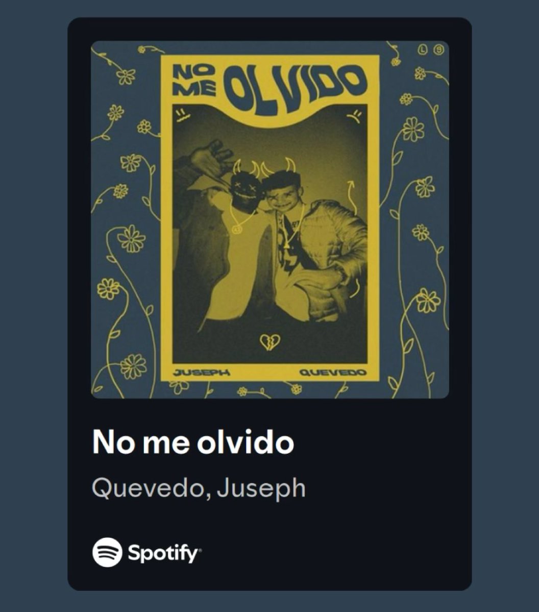 Hoy se cumplen 5 años de “No me olvido” vaya temazo de Quevedo x Juseph