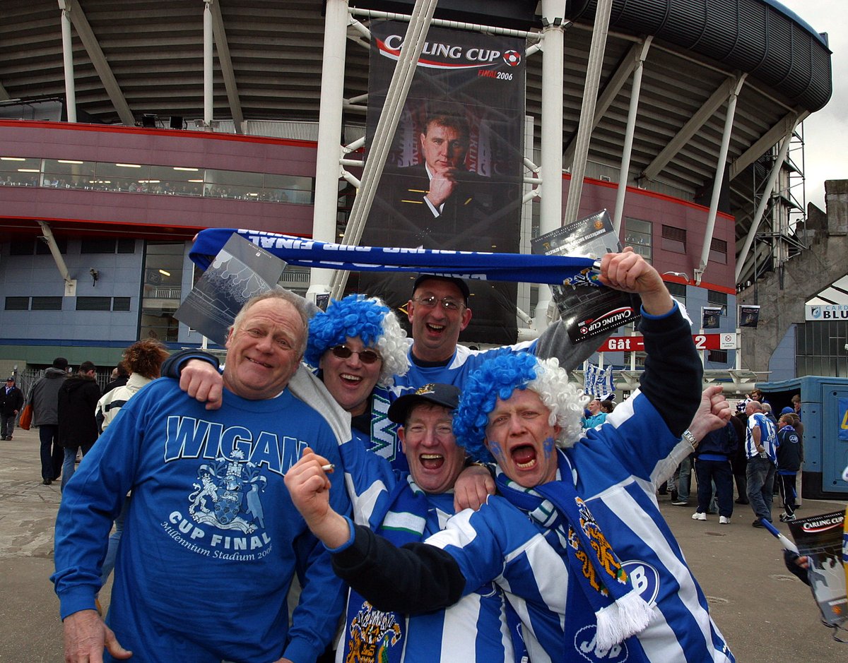 🏆 A first major cup final for the Tics!

Not the result we wanted, but a top day out nevertheless! 🙌

#wafc 🔵⚪️ | #OnThisDay