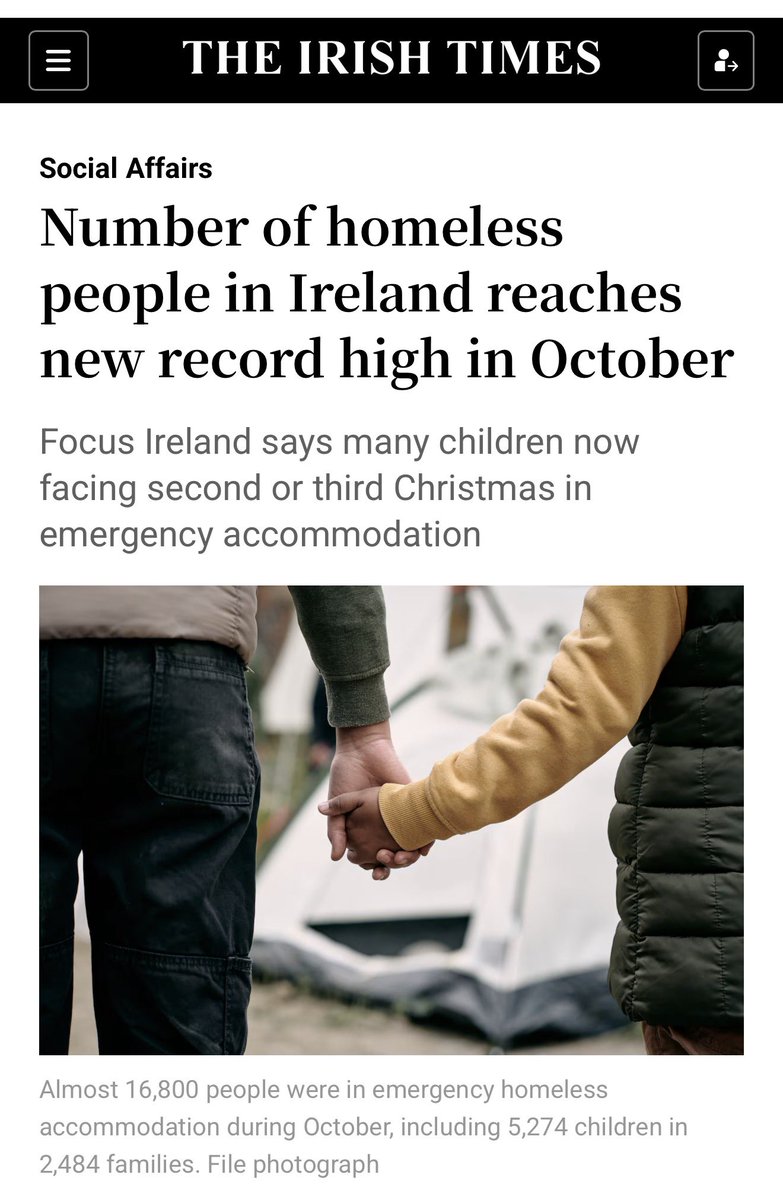 Foreign refugees are entitled to housing in Ireland. Irish children? Not so much.