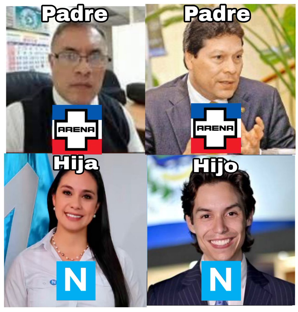 Son los mismos ladrones de siempre estos arenazis...