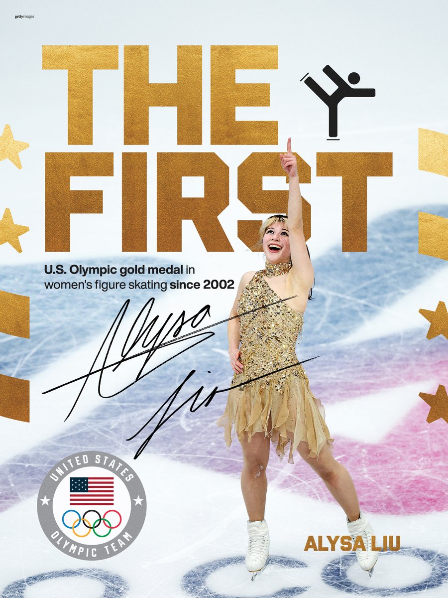 A golden return. 🥇🇺🇸

Alysa Liu and Team USA stand atop the women’s figure skating podium for the first time since 2002.

#WinterOlympics