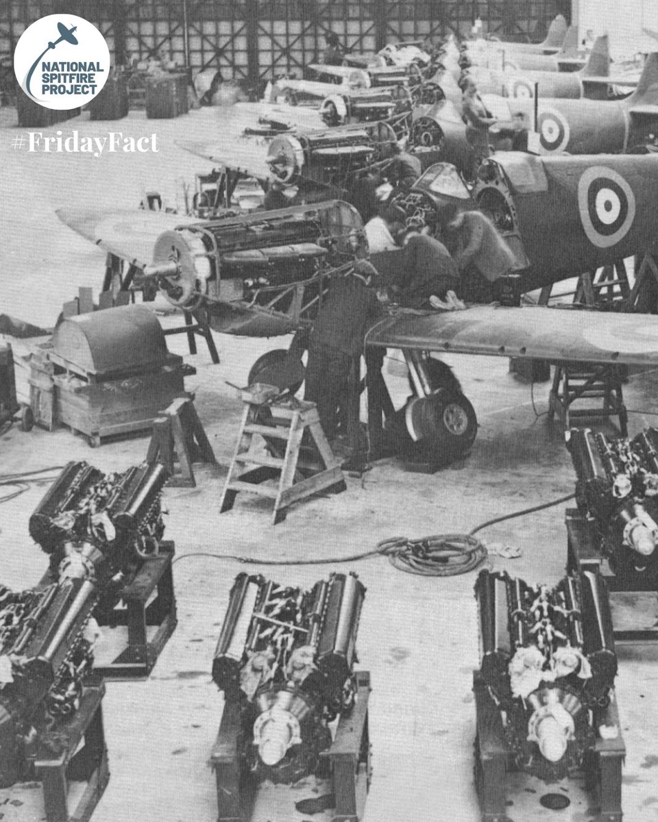 spirit_spitfire's tweet image. Did you know over 20,000 Spitfires were built between 1938 and 1948 — beginning at the Supermarine Aviation Works in Woolston, Southampton? 

Discover more stories behind this legendary aircraft and the people who built it?: nationalspitfireproject.org

#FridayFact #spitfire
