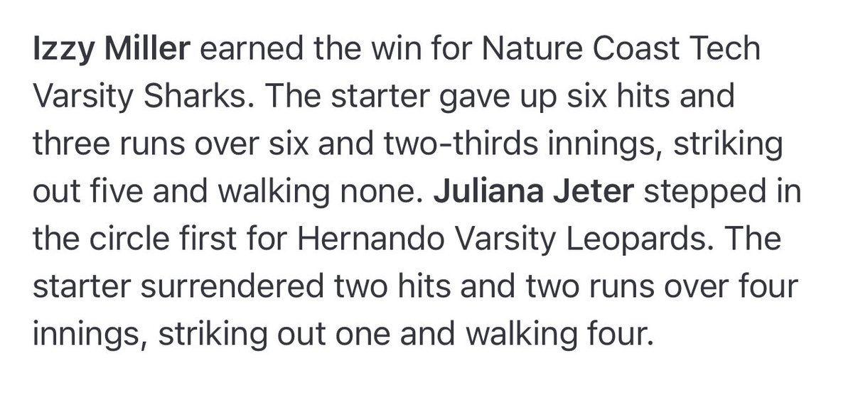 Isabelle Miller tweet media