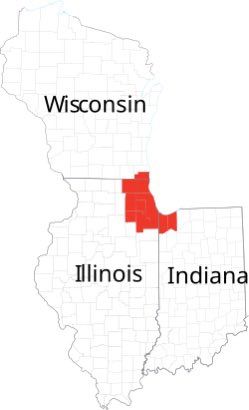 monkey2355's tweet photo. @king_chriss25 @igotaguninmyass @CalebGoatQB1 Dawg do you know how big the Chicago metro is?? It literally spreads into Indiana https://t.co/ZeAt4T5m1v