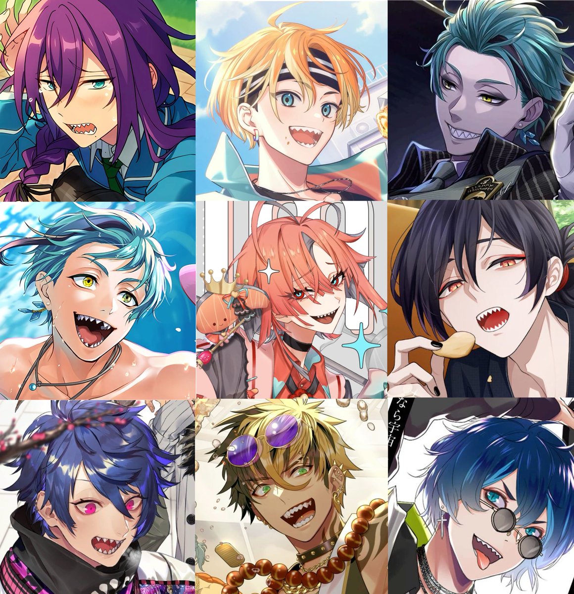 sherililpo60254's tweet photo. Characters with shark like teeth are cool https://t.co/sOnoJPNIYG