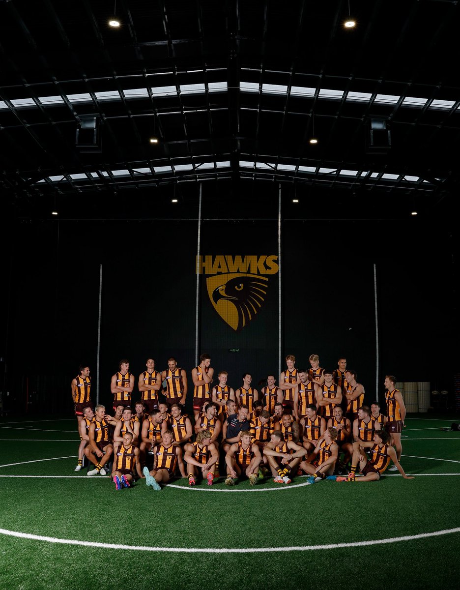 HawthornFC's tweet photo. Home sweet home 🤎💛 https://t.co/eX7VbfoekE