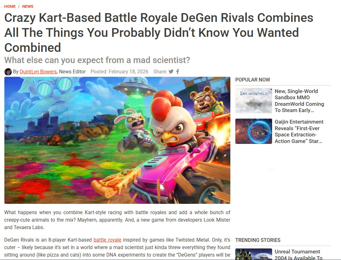 DeGen Rivals - Wishlist now on Steam tweet media