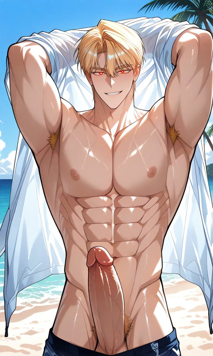 TrafalgarEros's tweet photo. Kishiar 🥵🥵🥵

#PixAi #hunks #request #yaoitwt  #bara #hunk  #noobai #eros_art #aiart #nsfw #uncensoredAI #nsfw #r19 #AIart #hunks #anime #fanart #nsfwtwt #AIイラスト #kishiar #turning https://t.co/zx8OU7773q