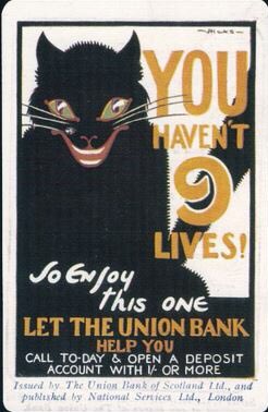 Today’s Vintage Ad With Unexpected Cats.

And they want your money.