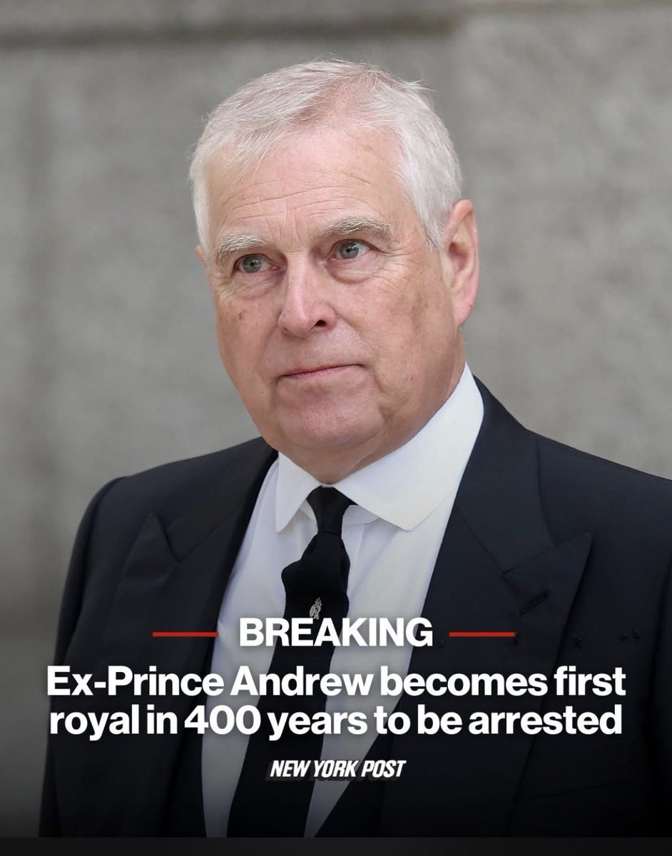 #PrinceAndrew #EpsteinFiles via <a href="/nypost/">New York Post</a>