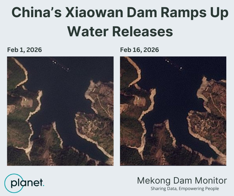 Mekong Dam Monitor tweet media