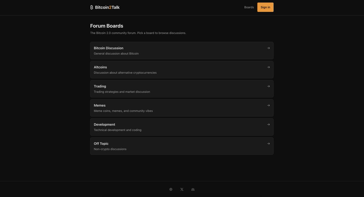 btc2point0's tweet photo. the https://t.co/C4zngKB5bP forum is online and running. you can simply use your twitter to auth. https://t.co/lXJIY5nk9k