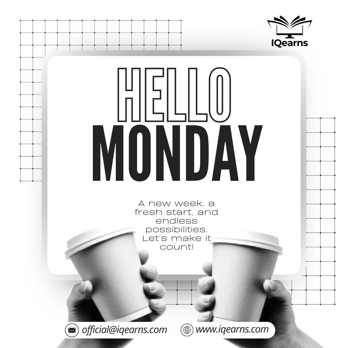 IQearns's tweet photo. A new week , a fresh start and endless opportunities with Iqearns

#iqearns https://t.co/aJZJwXHx8R