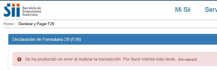 jsilvav's tweet photo. Miles de millones en gasto fiscal y no son capaces de arreglar la aplicacion para pagar el IVA, empezo la operacoin renta y ya colapso el SII https://t.co/0o3DYTHnCh
