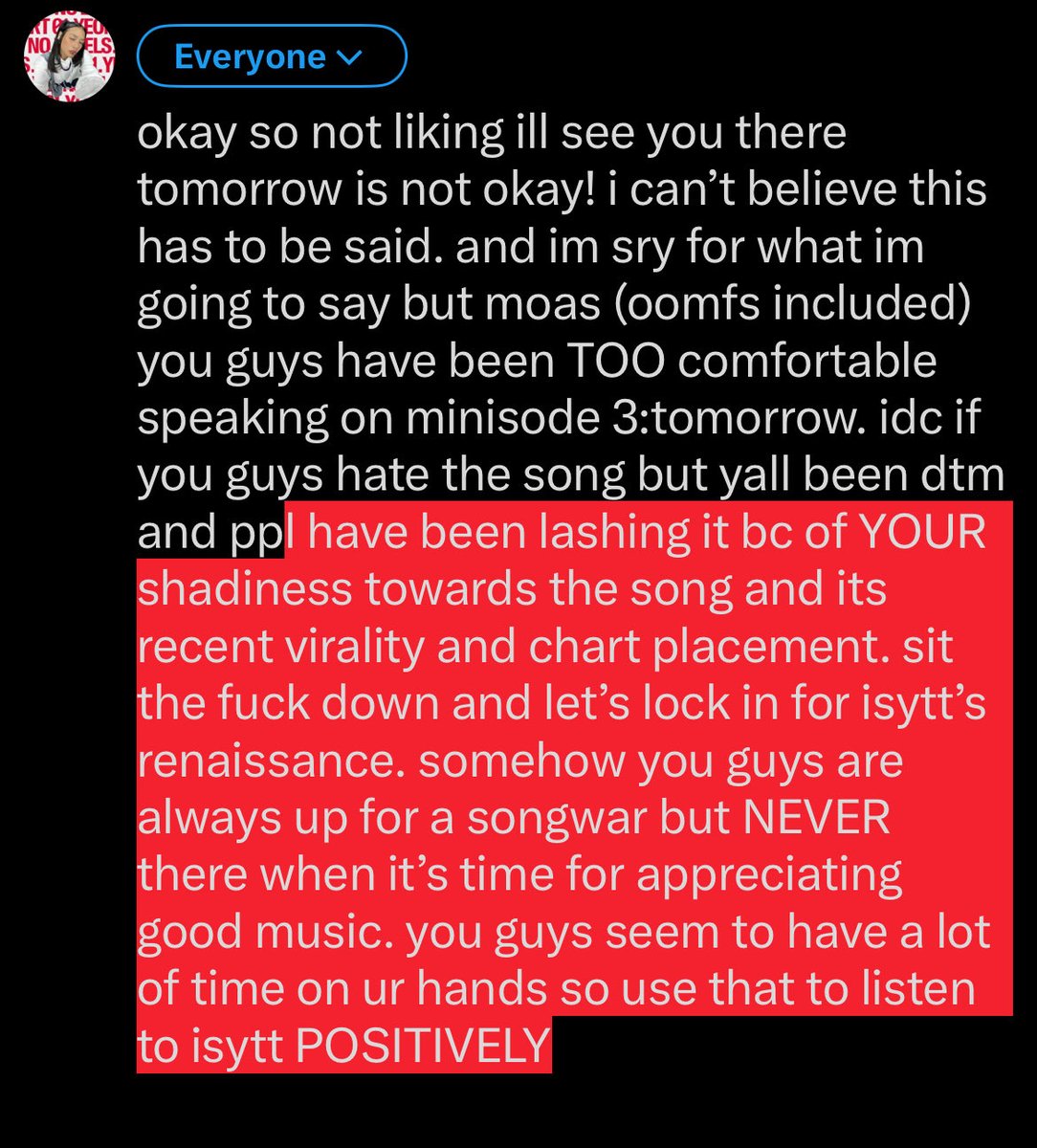 theleilachapter's tweet image. not liking ill see you there tomorrow is not okay!