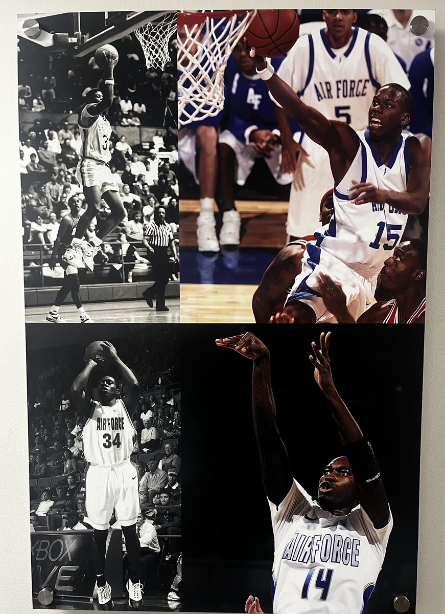 ButchHawking92's tweet image. Air Force Academy Basketball GOATS! #RespectThePast