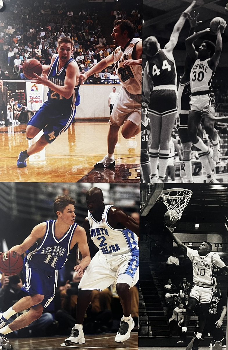 ButchHawking92's tweet image. Air Force Academy Basketball GOATS! #RespectThePast