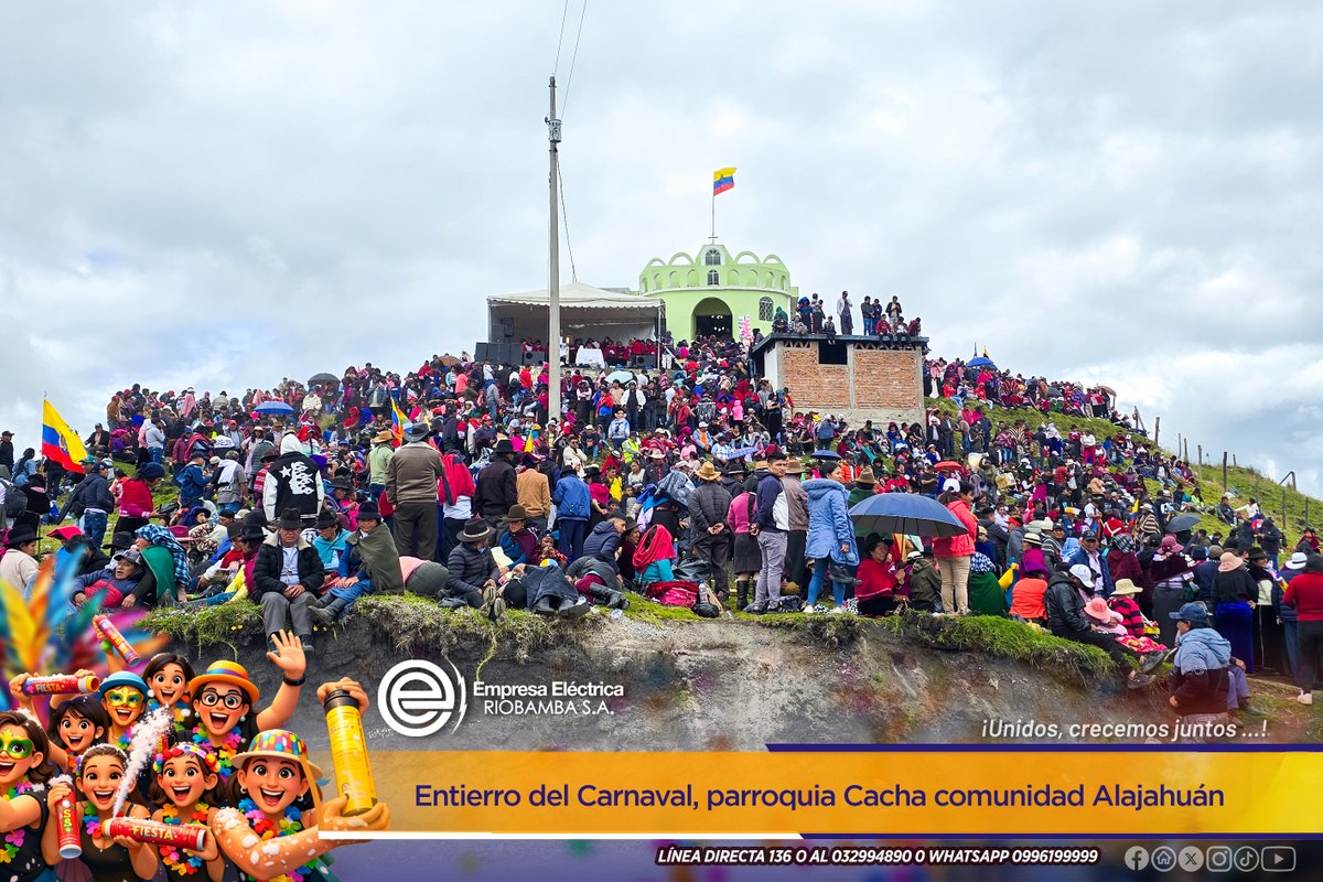 𝐓𝐫𝐚𝐝𝐢𝐜𝐢𝐨́𝐧 𝐪𝐮𝐞 𝐧𝐨𝐬 𝐮𝐧𝐞, 𝐜𝐮𝐥𝐭𝐮𝐫𝐚 𝐪𝐮𝐞 𝐧𝐨𝐬 𝐢𝐝𝐞𝐧𝐭𝐢𝐟𝐢𝐜𝐚 🌄✨| <a href="/Tony_Coronel/">Tony Coronel V∴</a> gerente #EERSA, en atención a invitación de líderes comunitarios, participó en la celebración del tradicional “Entierro de Carnaval” en el emblemático Cerro Alajahuán.