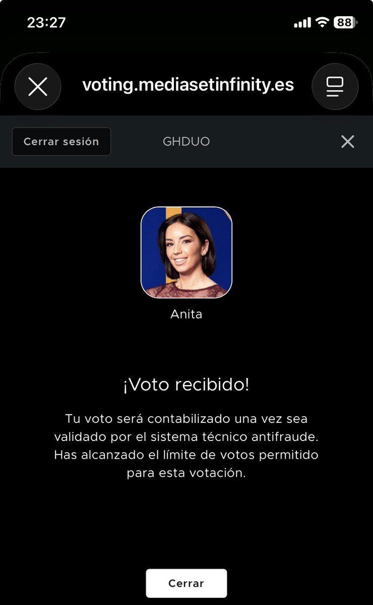 Ahora nos toca treballar a nosotr@s. Tod@s expulsando a Anita 

#GHDuoGala7 #ghduo19F
#ExpulsarAnita