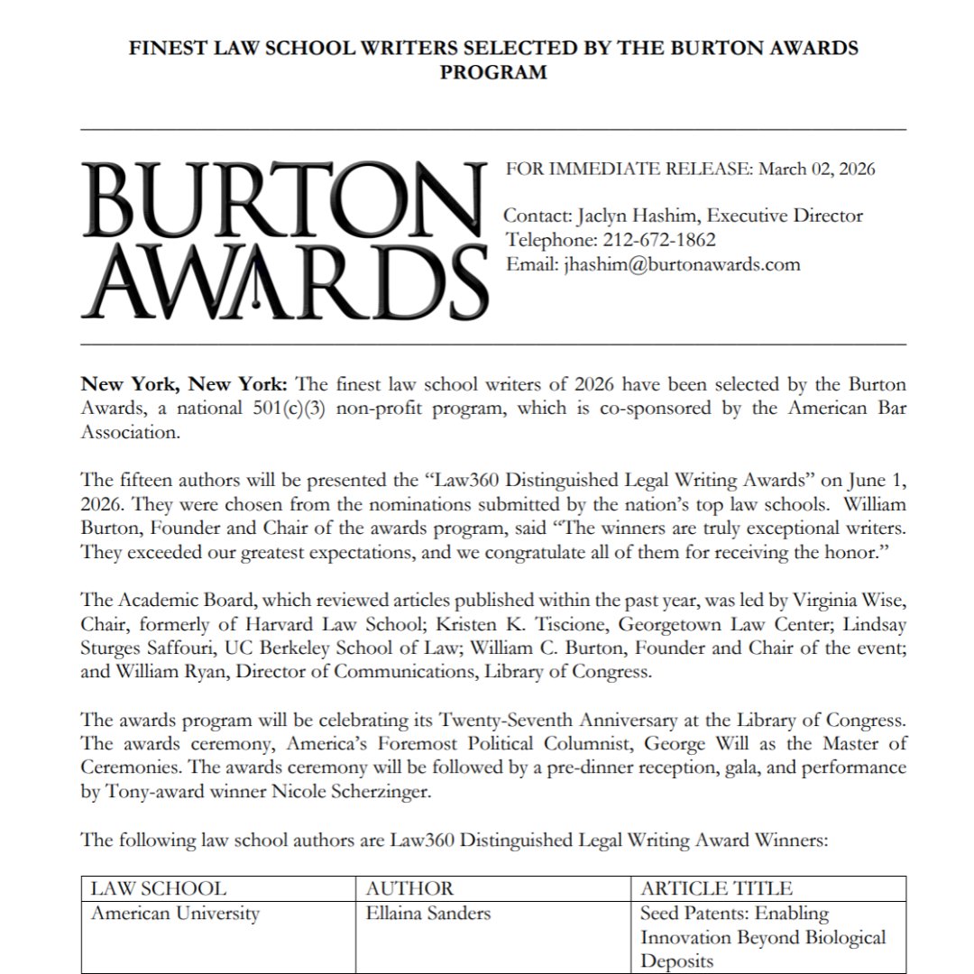 American University Law Review tweet media