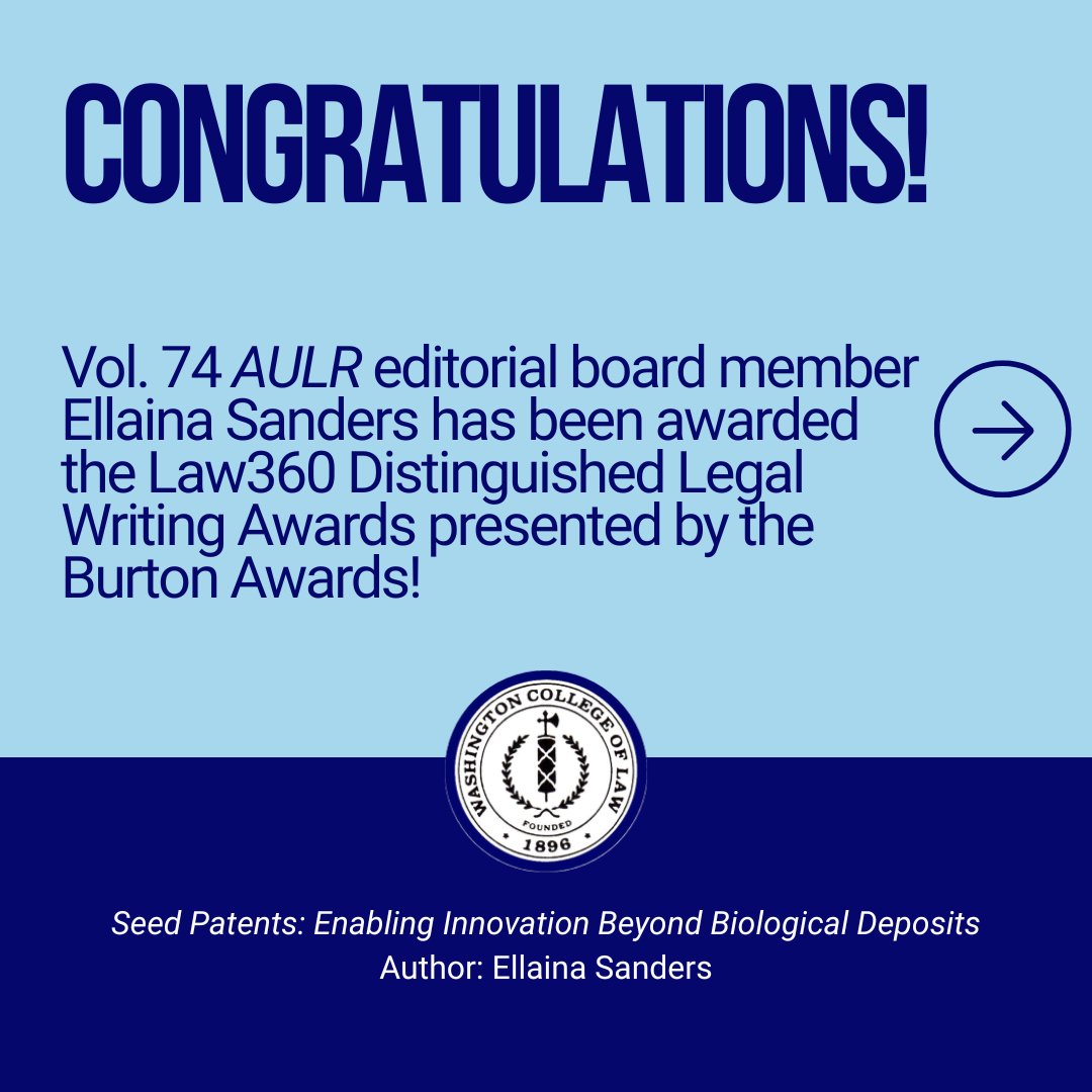 American University Law Review tweet media