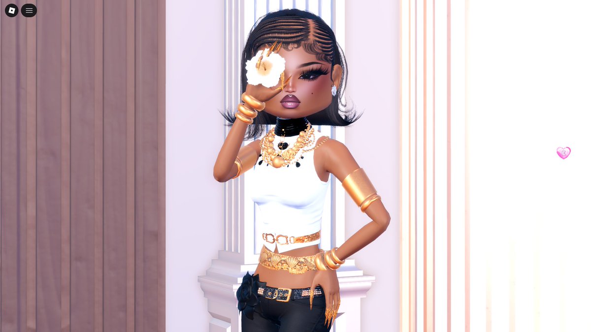 ItsBellza's tweet image. Tried recreating Tyla in Dress to impress!!
#roblox #DressToImpress