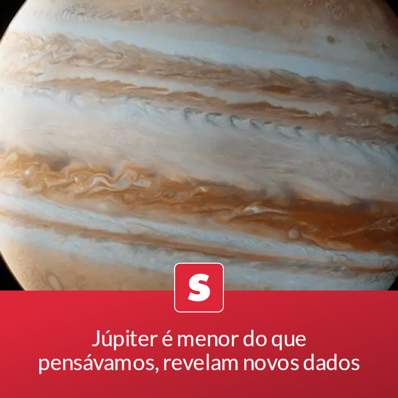 Júpiter é menor do que pensávamos, revelam novos dados

Júpiter, o maior planeta do Sistema Solar, acaba de ter seu tamanho recalculado: novos dados da sonda Juno revelam que ele é 8 km menor e mais achatado do que se pensava.

📖 Leia a matéria no... mrf.lu/zBkW