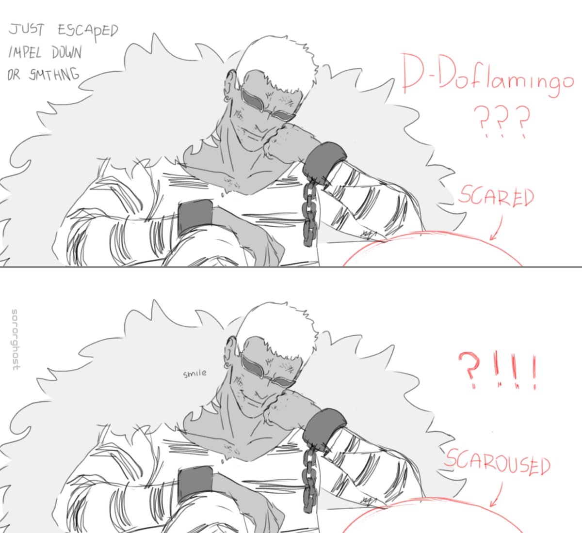 sororghost's tweet photo. I can't get enough of this man #ONEPIECE #doflamingo https://t.co/Ev3RWfPXp0