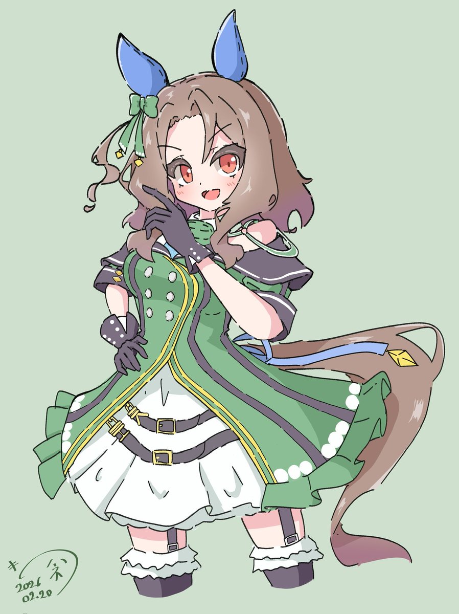 hanetsuki_777's tweet image. キング描きました〜
メインシナリオですごく好きになった子