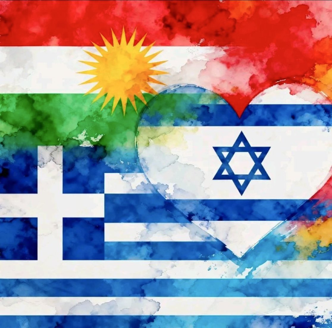 El mundo necesita entender que Grecia, Israel y Kurdistán están conteniendo la plaga islamista. 
Despierten.