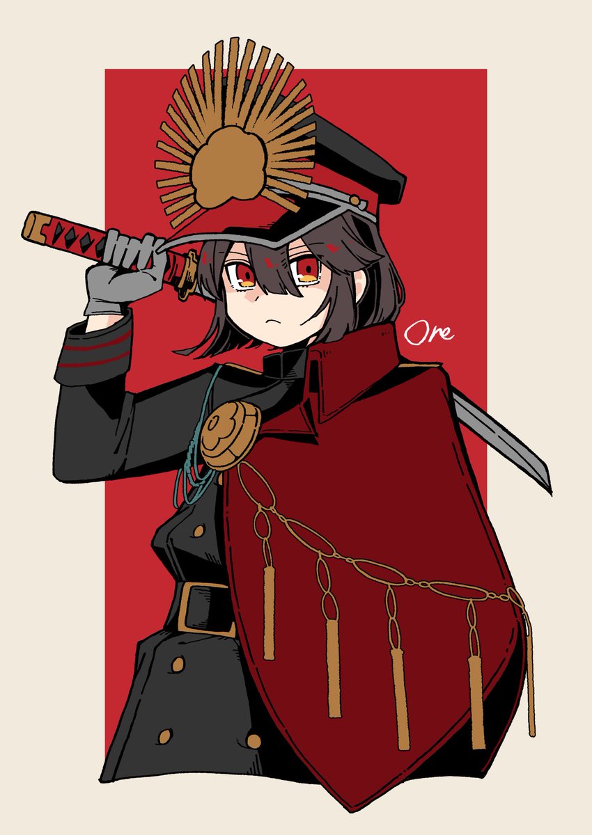 Goma1021's tweet image. 短髪ノッブ