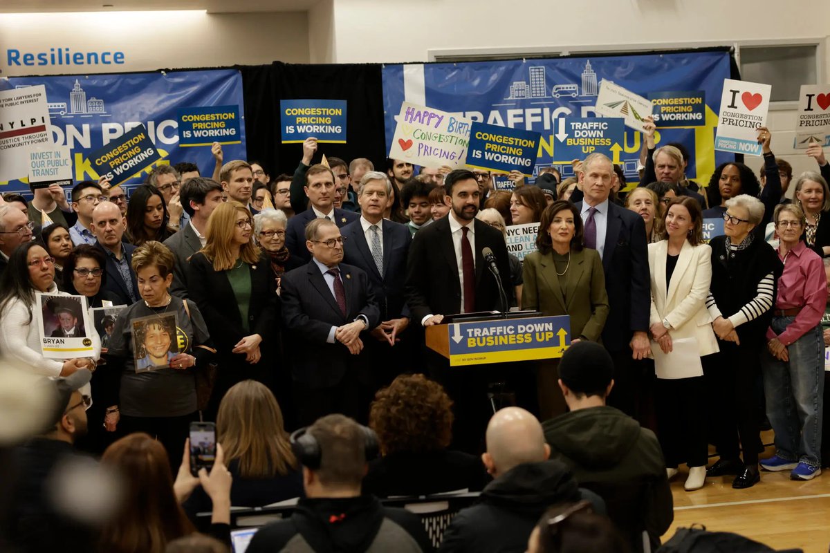 PaulHTice's tweet photo. My latest opinion piece in The Center Square discussing how NYS and MTA officials are cooking the books on NYC’s congestion pricing program as they duke it out in court with the Trump administration.

Based on the MTA’s own numbers, during its first year in operation, congestion pricing relieved absolutely no congestion in the congestion relief zone.

The fact that the Manhattan toll zone erected below 60th Street is not achieving its primary goal of traffic reduction would seem like reason enough for the federal government to prevail in court and win a judicial order shutting down the tax scheme for good.

Check out the op-ed here: https://t.co/GVeePzCWNe

@EnergyRealities @MarkPMills @TPPF @ManhattanInst @Heritage @AEI @APIenergy @aier @4AmericanEnergy @EPRINC_DC @petronerds @CFAinstitute @FIASI_NY @hamminstitute @NYUStern @NYUWagner @TCFdotorg @dagenmcdowell @RCamposDuffy 

#esg #sustainability #markets #energy #climate #finance #infrastructure #transportation #dot #nys #mta #congestionpricing #nyc #trump #kathyhochul