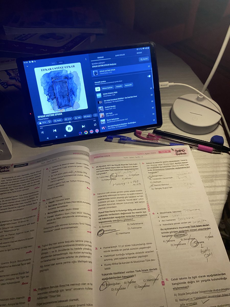 Sahura kadar ders çalışan tayfaya selam olsun