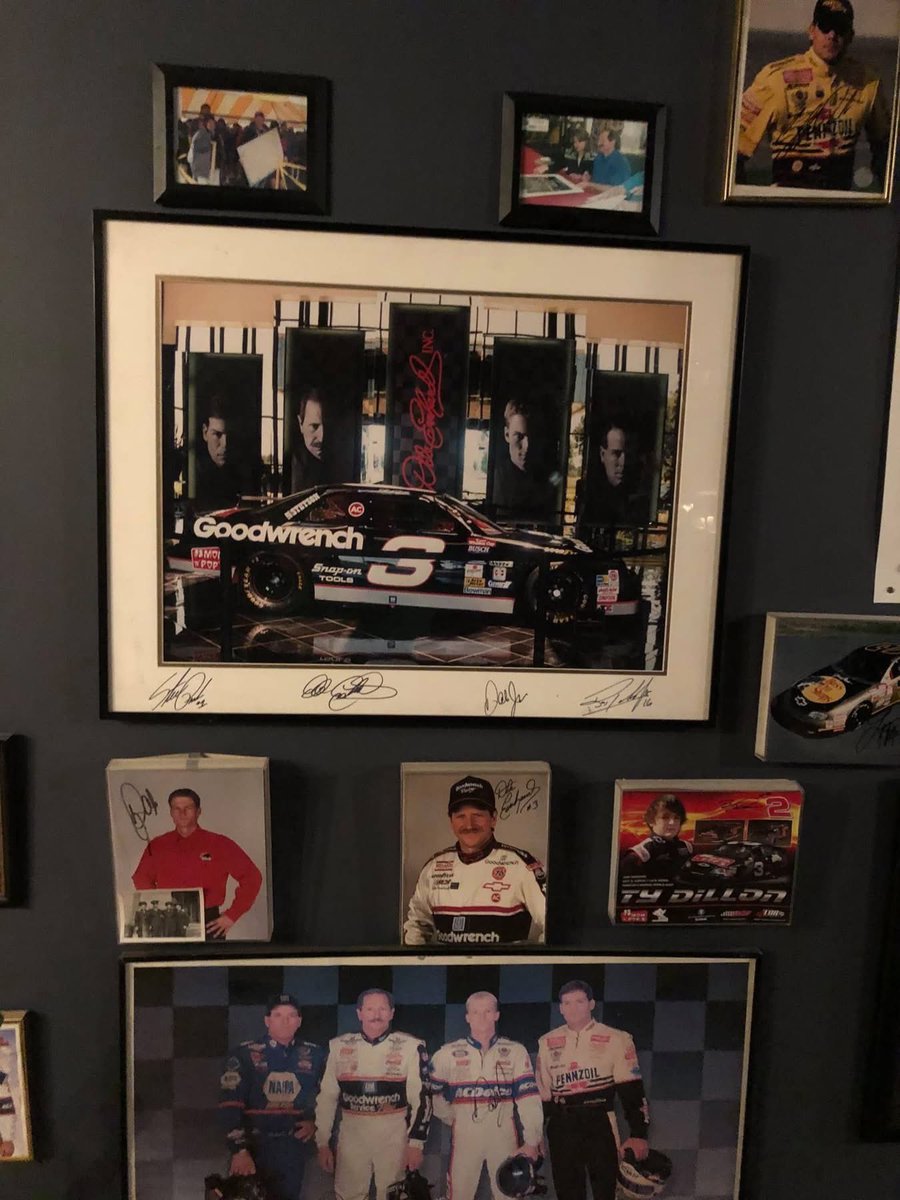 blatt8's tweet photo. These young country kids sat out in line overnight to get Dale’s autograph at his dealership. These are cherished memories. @DaleJr https://t.co/hKRcv3fMLP