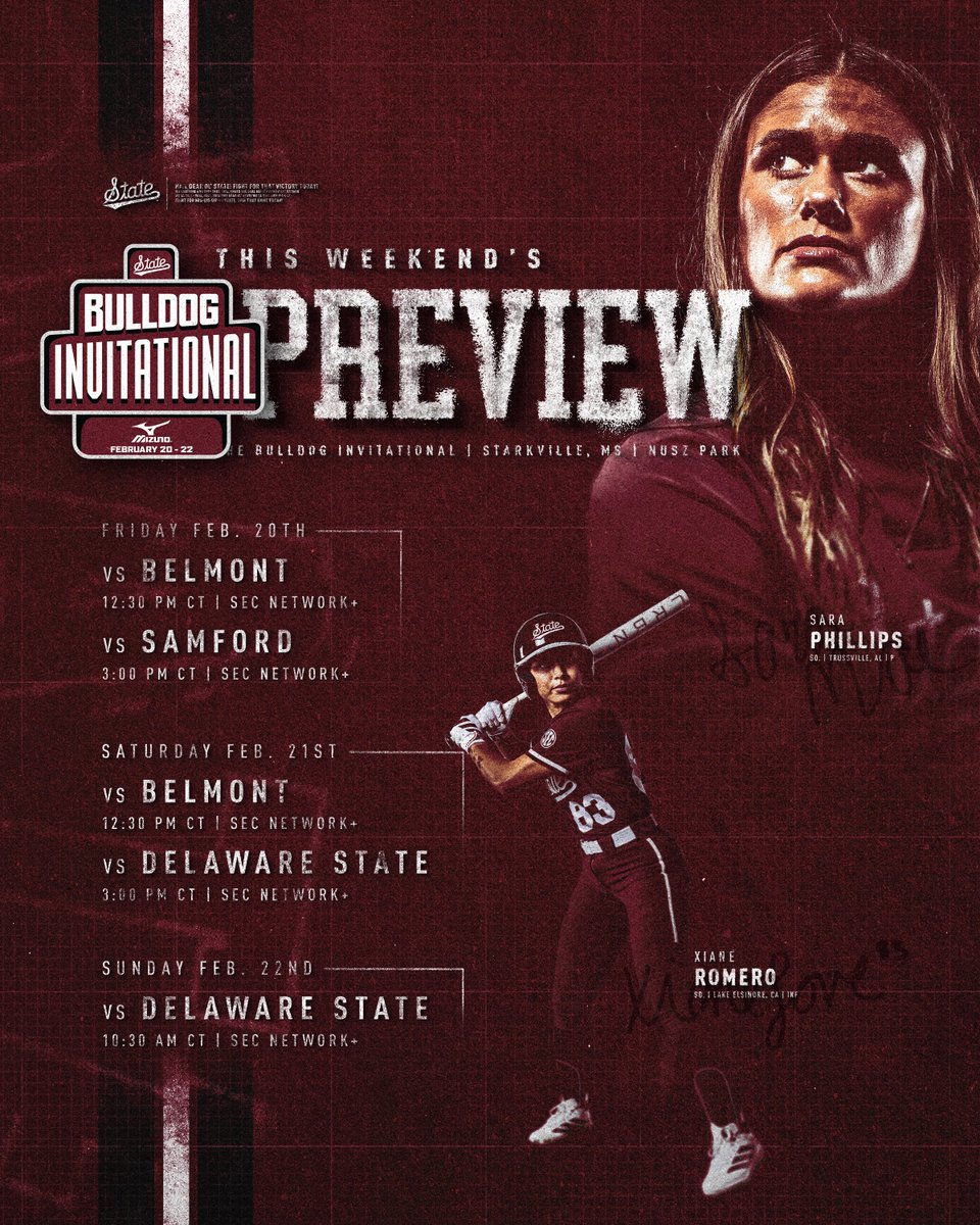 Mississippi State Softball tweet media