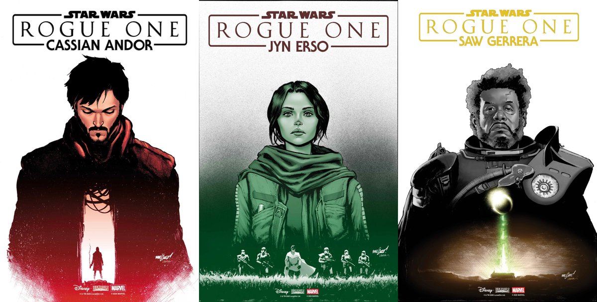 ¡Anunciados 5 cómics especiales para conmemorar el 10º aniversario de Rogue One!

→ Cassian Andor #1: 6 de mayo
→ Jyn Erso #1: 3 de junio 
→ Saw Gerrera #1: julio
→ Chirrut &amp; Baze #1: agosto 
→ Darth Vader #1: septiembre 

(Vía <a href="/Gizmodo/">Gizmodo</a>)