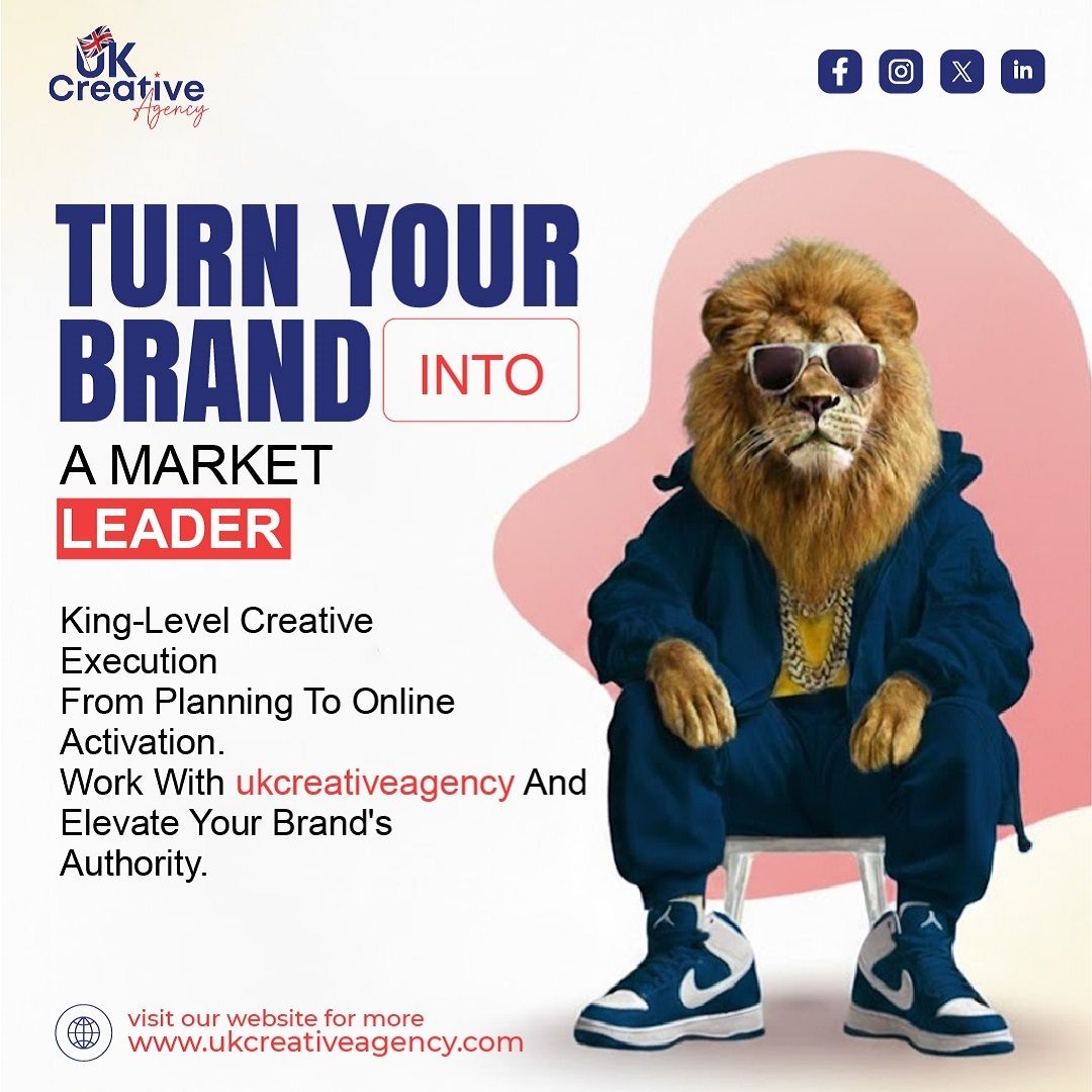 ukcreativeofc's tweet photo. 🚀 Turn your brand into a market leader with strategic marketing, powerful branding, and digital solutions driving consistent growth 

Visit our website: https://t.co/E3YQ6Mzkga

#ukcreativeagency #MarketLeader #BrandStrategy #BusinessGrowth #DigitalMarketing #BrandAuthority https://t.co/J7w1eANX4D