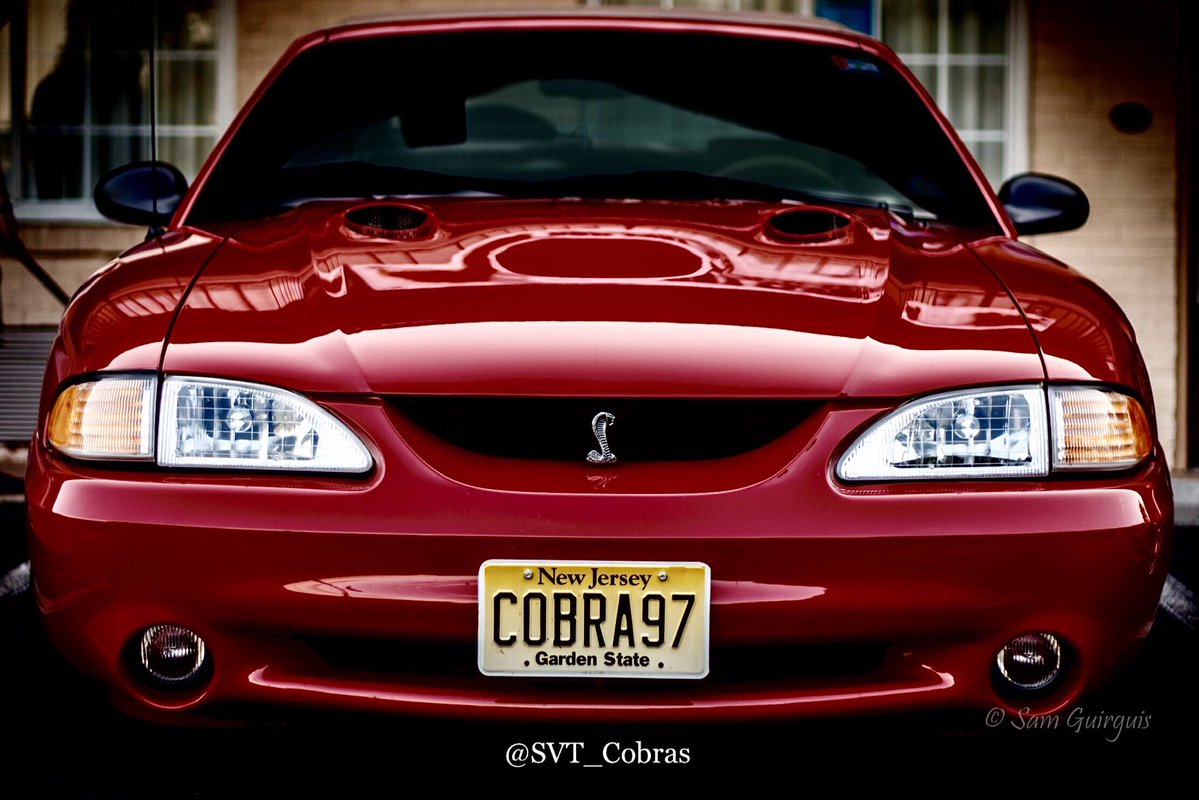 #FrontEndFriday | Handsome front fascia of the 1997 Ford Mustang SVT® Cobra…💯
#Ford | #Mustang | #Cobra
