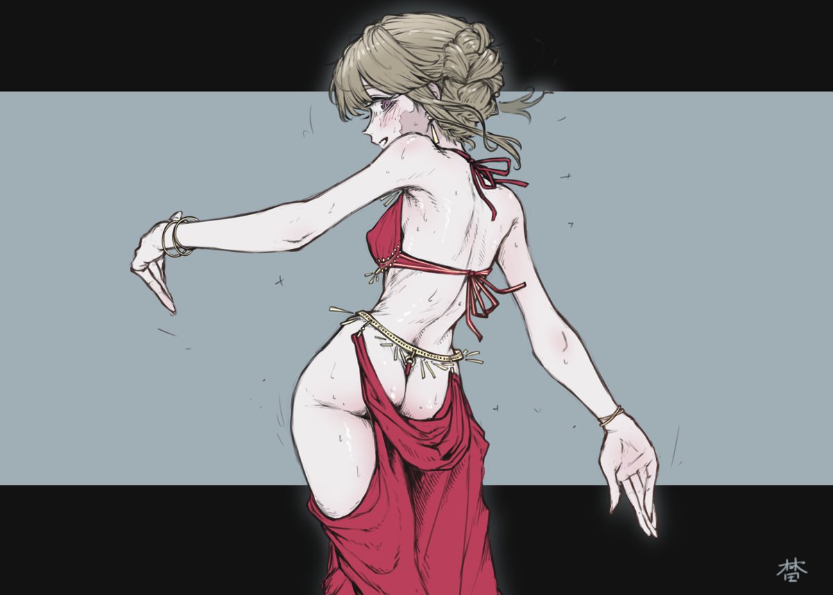 Pixivリクエストで描かせていただきました。納品期限が来てしまったのでR18シーン描くのが間に合いませんでした…申し訳ない… 