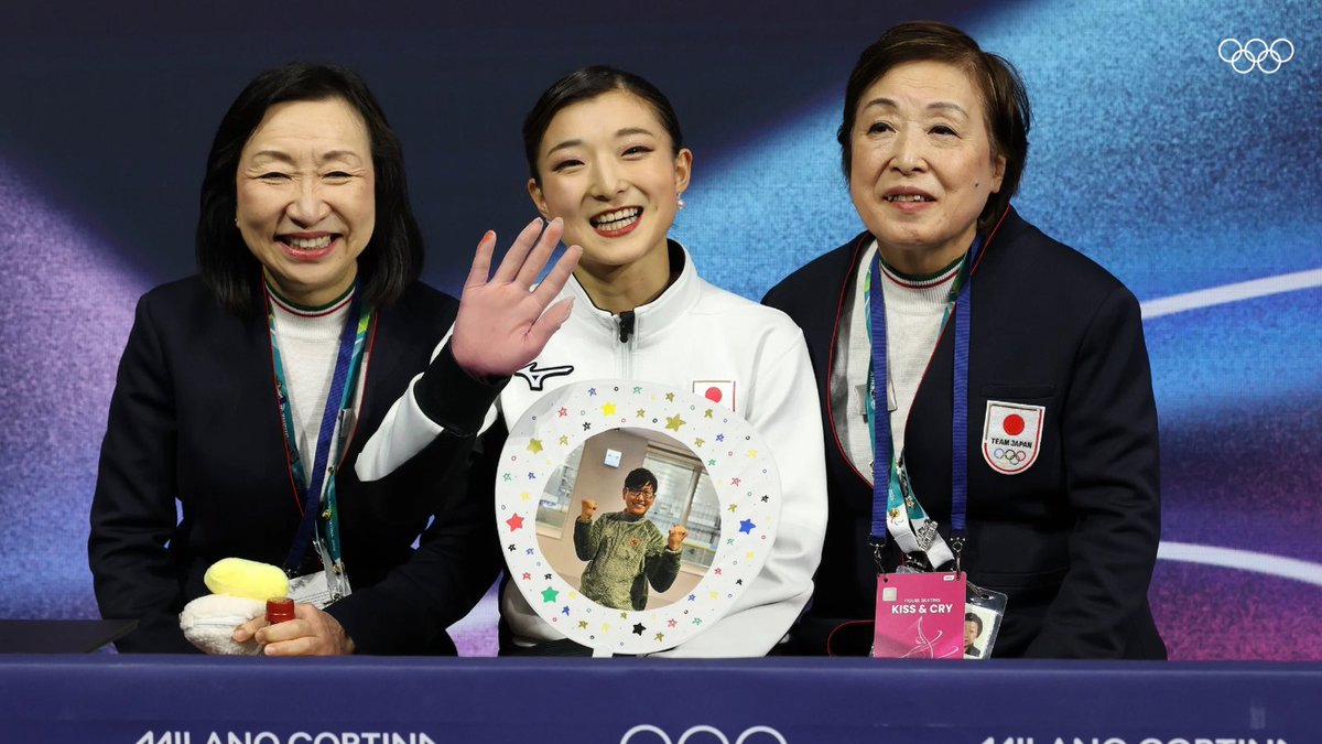 gorin's tweet photo. ✨🧊フィギュアスケート女子シングル⛸️💕

🥇 アリサ・リュウ選手
🥈 坂本花織選手
🥉 中井亜美選手

千葉百音選手は4位👏

それぞれが氷上で自分らしい演技をし観客に感動を届けました💓☺️
心からの拍手を👏✨

#オリンピック| #ミラノ・コルティナ2026 https://t.co/XhZNPDr5U2