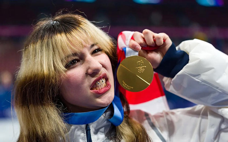 DeePhunk's tweet image. If there was ever a doubt where Alysa Liu is from...