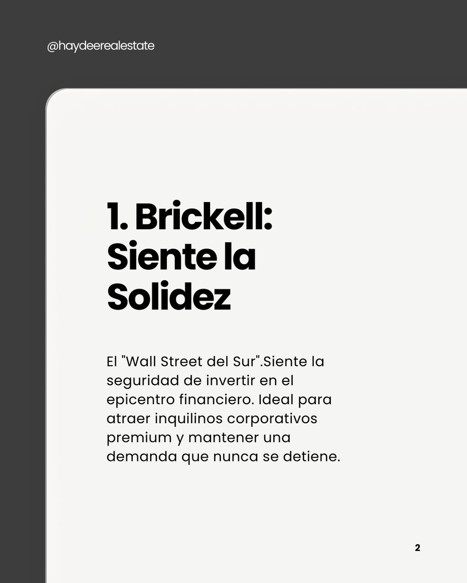 HaydeeLarez's tweet photo. Visualiza tu patrimonio blindado en dólares. 💵🛡 ¿Dónde poner el dinero hoy?

Si estás leyendo esto, es porque entiendes la importancia de proteger tu capital y sabes que Miami es el refugio financiero por excelencia este 2026.

Haydee M. 
EXP Realty
📞 +1 786.296.8765 https://t.co/j5wQq8uzwu